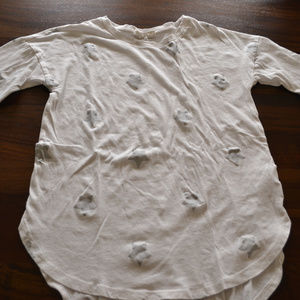 Gap long sleeve tee, lightweight, thumbholes M